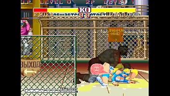 Cute game lady having sex in ryona fighter2 erotic gameplay