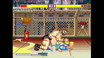 Cute game lady having sex in ryona fighter2 erotic gameplay