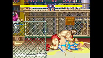 Cute game lady having sex in ryona fighter2 erotic gameplay