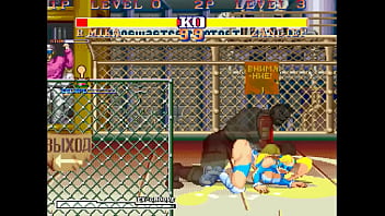 Cute game lady having sex in ryona fighter2 erotic gameplay