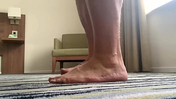 Sweaty after gym muscle worship with jerking and huge cumshot