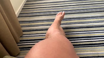 Sweaty after gym muscle worship with jerking and huge cumshot