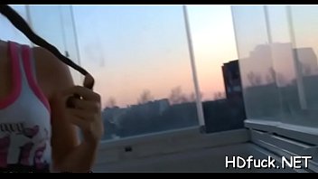 Hot teen beauty bounces on boner