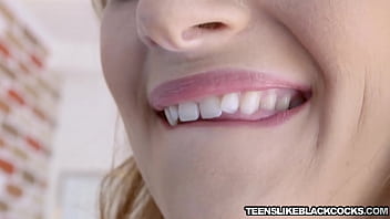 Pretty teenie ir slammed by huge dick