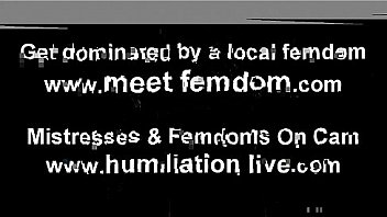 Time for your daily cum feeding cei