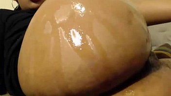 Ebony babe teasing on cam