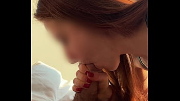 She couldn't resist – wakes me up with a naughty bj mobile 4k