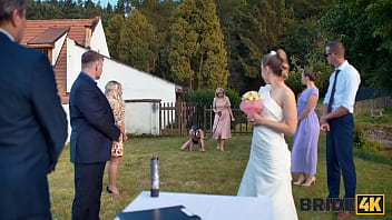 Bride4k Hot Bride With Nice Tits Is Having A Kinky Sex With A Groom Hot Sex With Andrea & Falco White thumbnail