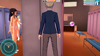 Teen gets facial and sex on desk