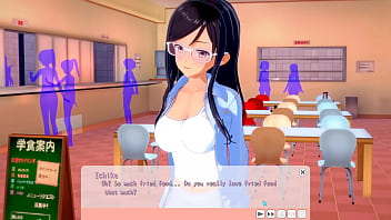 Teen gets facial and sex on desk