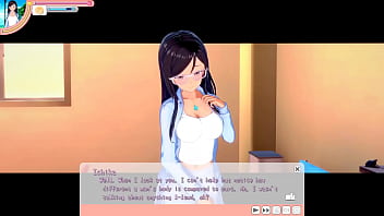 Teen gets facial and sex on desk