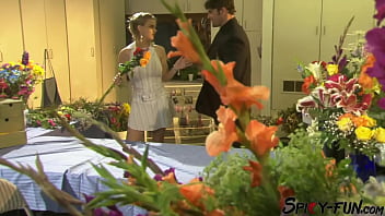 Blonde wife enjoys fucking with her husband