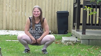 She came home soaked