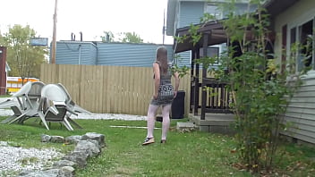 She came home soaked