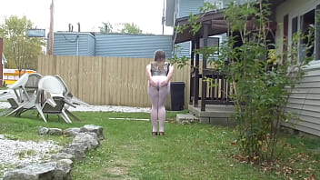 She came home soaked