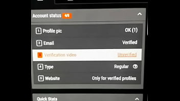 For verification purpose