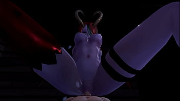 Monster girl prologue halloween special elf woman jumping a good cock with her neko sister