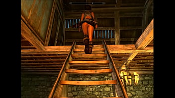 A quick peek up lydia's skirt