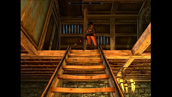 A quick peek up lydia's skirt