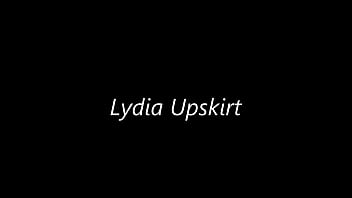 A quick peek up lydia's skirt