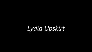 A quick peek up lydia's skirt