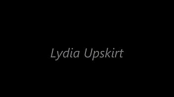 A quick peek up lydia's skirt