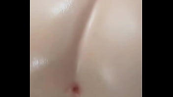 Sexy girl's desire to be gaped comes true