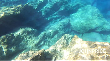 All anal sex under ocean with surprise