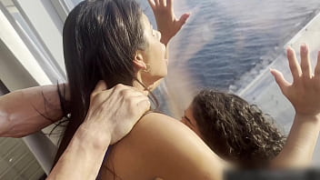 Venus afrodita and sheila ortega are being drilled by maximo