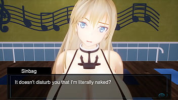 Kancolle ship bismarck was taken advantage while exercising