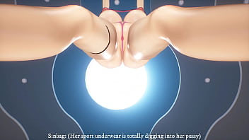 Kancolle ship bismarck was taken advantage while exercising