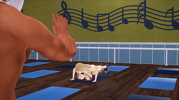 Kancolle ship bismarck was taken advantage while exercising