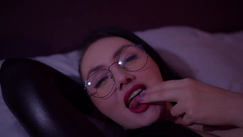 Lustful guy pussy licking his slattern's and she cums