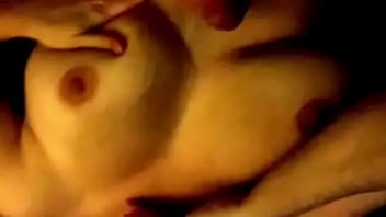 Nice natural tits getting covered in cum