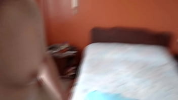 Cuckold husband watches as cum is pumped into his wife's pussy and ass full of cum