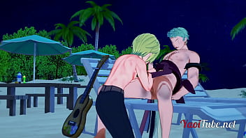 One Piece Yaoi Zoro X Sanji Sex thumbnail
