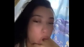 Gagging myself for daddy latina teen pukes