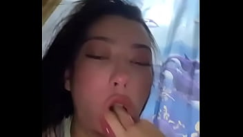 Gagging myself for daddy latina teen pukes