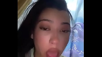 Gagging myself for daddy latina teen pukes