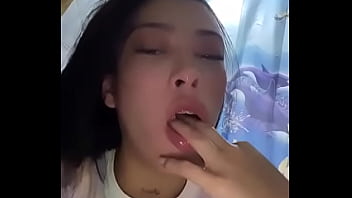 Gagging myself for daddy latina teen pukes