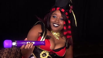 Nina rivera plays with her wet pussy as a sexy pirate