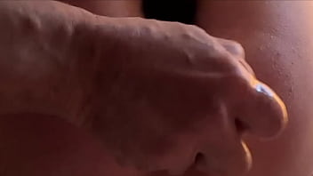 Check her out squirting with anal dildo