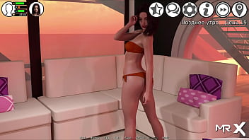 Plays with pussy while nobody sees