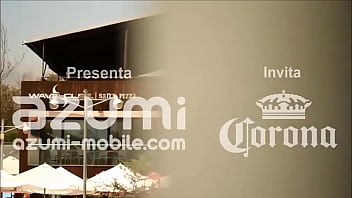 The camera zooms in close on the bikini butts of miss reef contestants