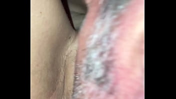 Licking sara’s little honey pot