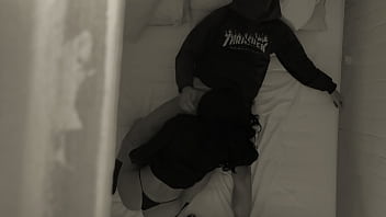 After party with hot young college girlfriend