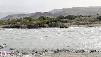 Public a collection of urine outdoors