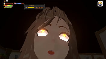 Femdom university demon house scene