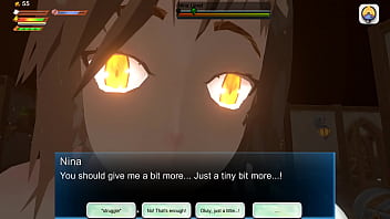 Femdom university demon house scene