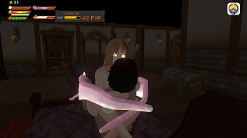 Femdom university demon house scene